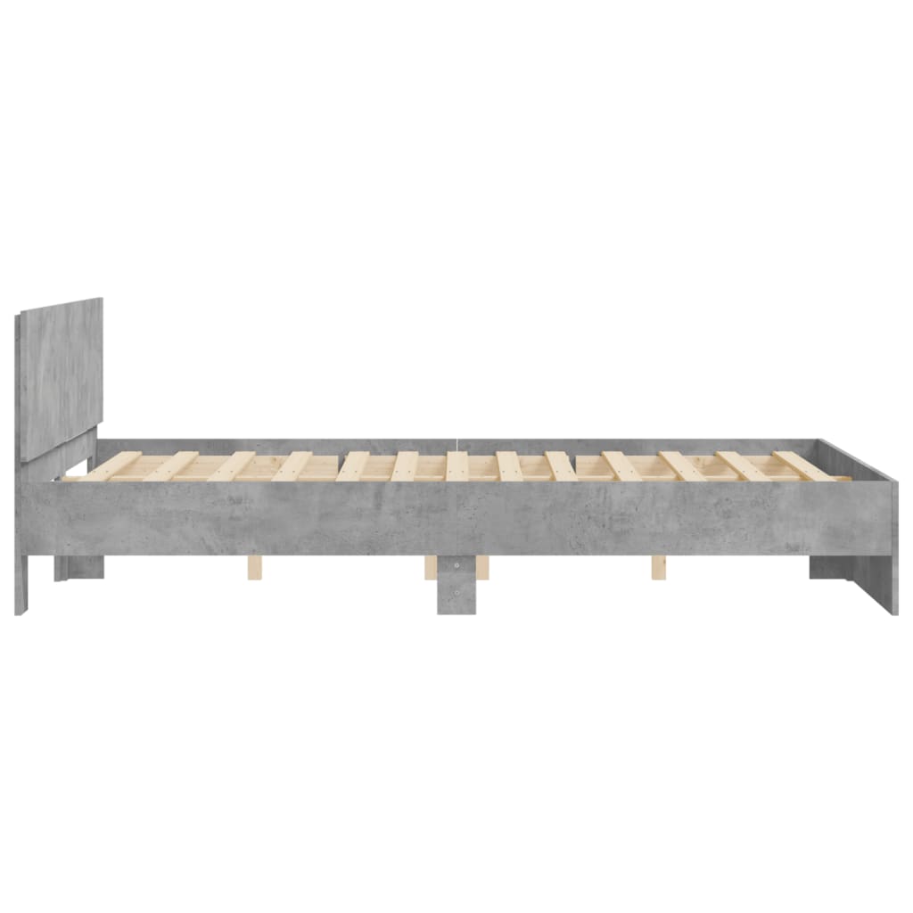 Giroletto con Testiera Grigio Cemento 150x200 cm | homemem39
