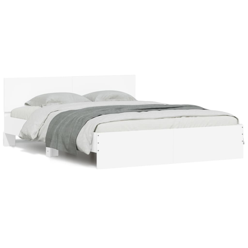 Giroletto con Testiera Bianco 140x200 cm | homemem39