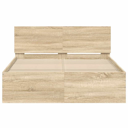 Giroletto con Testiera Rovere Sonoma 120x200 cm - homemem39