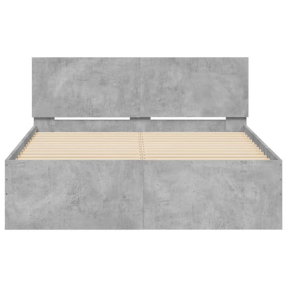 Giroletto con Testiera Grigio Cemento 120x200 cm | homemem39