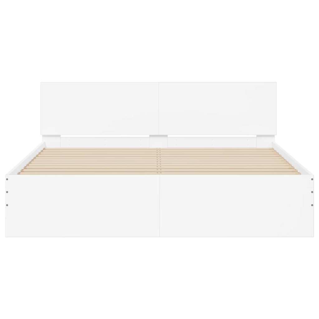 Giroletto con Testiera Bianco 140x190 cm | homemem39