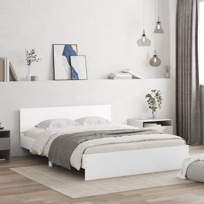 Giroletto con Testiera Bianco 140x190 cm | homemem39