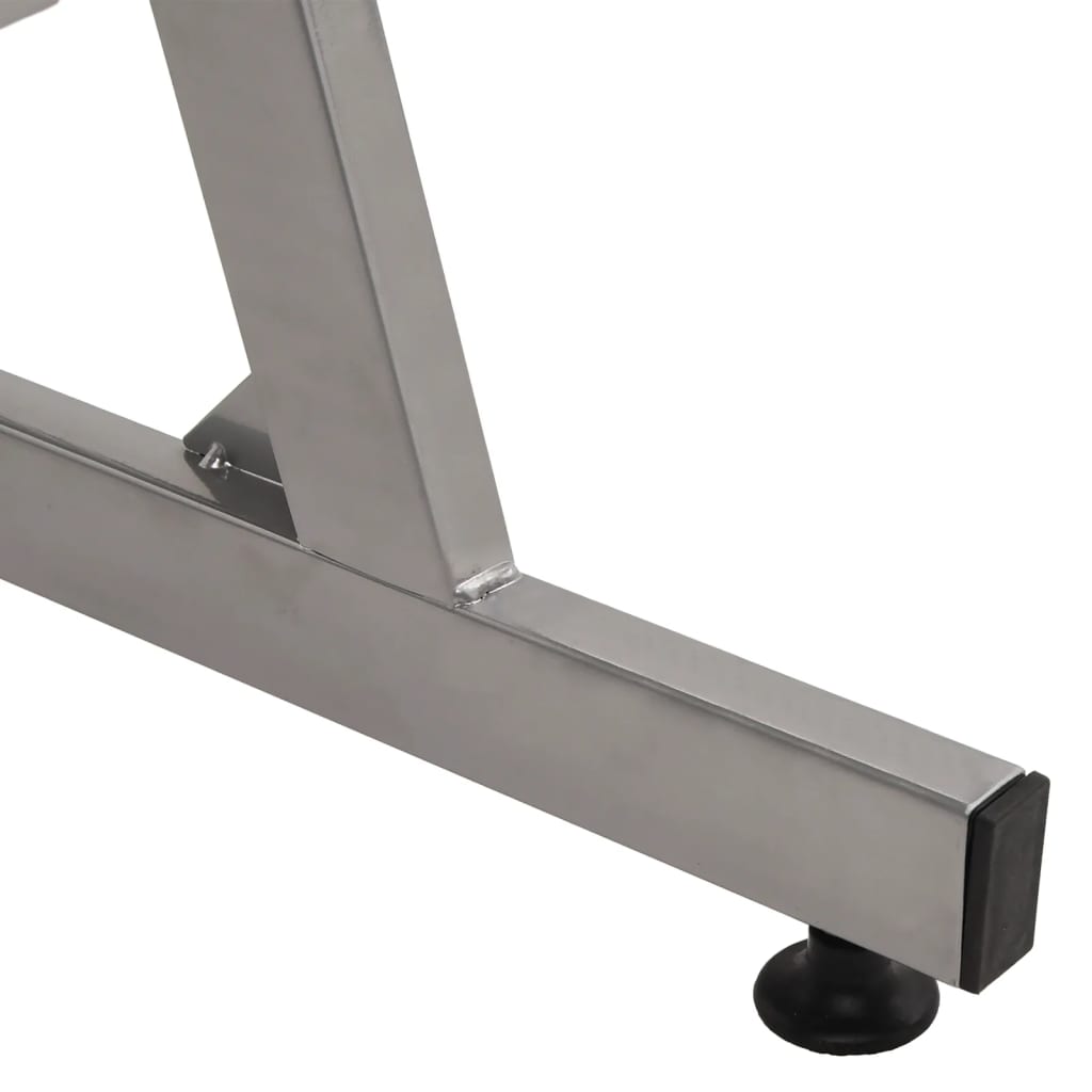 Scrivania ad Angolo Marrone in Legno Multistrato - homemem39