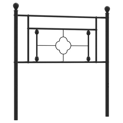 Testiera di Ricambio in Metallo Nero 100 cm | homemem39
