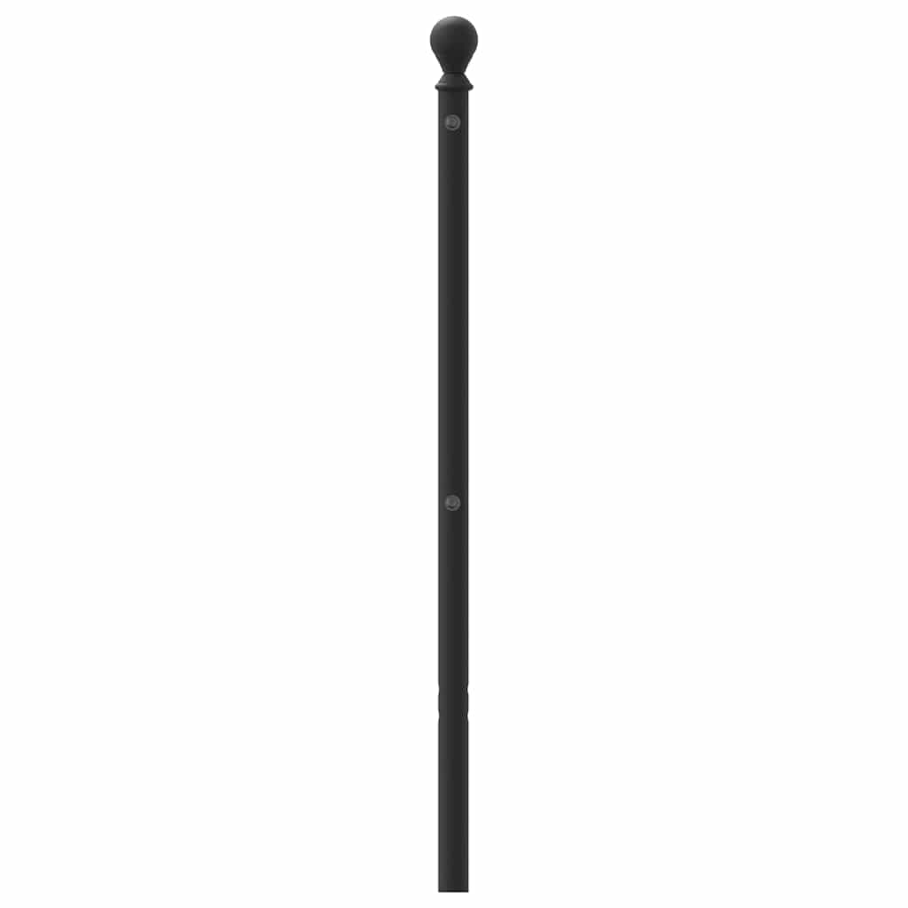 Testiera di Ricambio in Metallo Nero 100 cm | homemem39