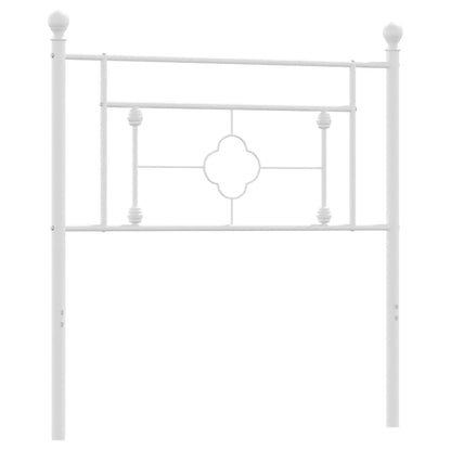 Testiera di Ricambio in Metallo Bianco 100 cm