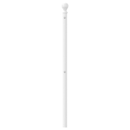 Testiera di Ricambio in Metallo Bianco 100 cm