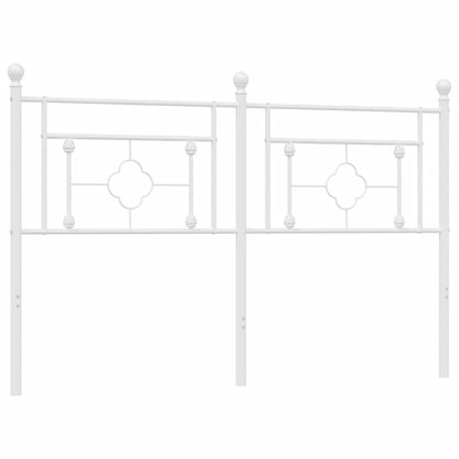 Testiera di Ricambio in Metallo Bianco 160 cm | homemem39