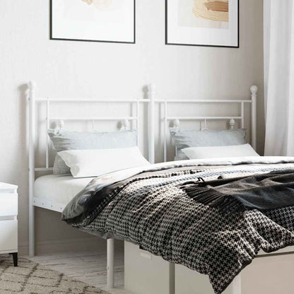 Testiera di Ricambio in Metallo Bianco 160 cm | homemem39