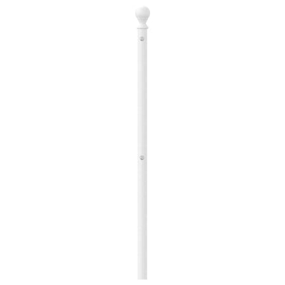Testiera di Ricambio in Metallo Bianco 193 cm | homemem39