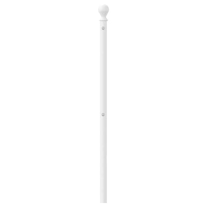 Testiera di Ricambio in Metallo Bianco 200 cm | homemem39
