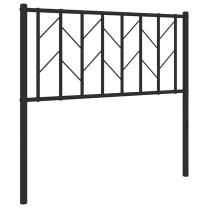 Testiera di Ricambio in Metallo Nero 90 cm | homemem39