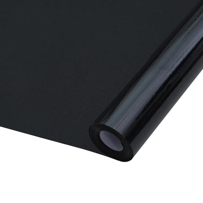 Pellicole per Vetri Statiche Smerigliate Nere 3pz in PVC