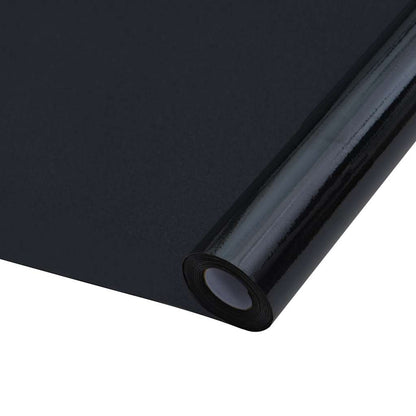 Pellicole per Vetri Statiche Smerigliate Nere 5pz in PVC