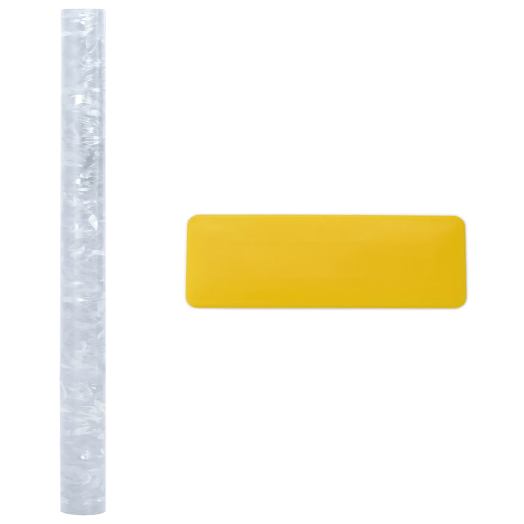 Pellicole per Finestre Smerigliate 2pz Motivo Fiore in PVC | homemem39