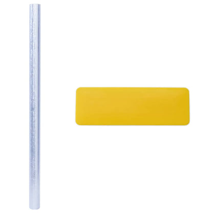 Pellicole per Finestre Smerigliate 5pz Motivo Arcobaleno in PVC