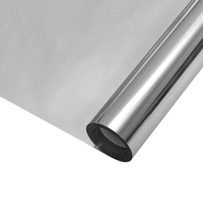 Pellicole Solari Statiche 3pz Effetto Riflettente Argento PVC | homemem39