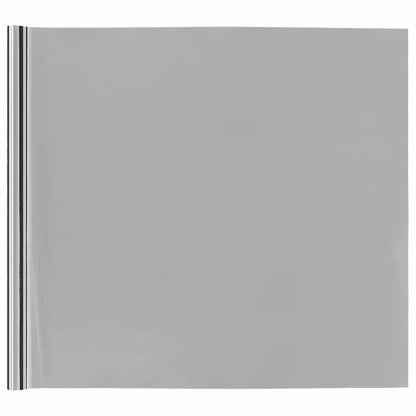 Pellicole Solari Statiche 3pz Effetto Riflettente Argento PVC | homemem39
