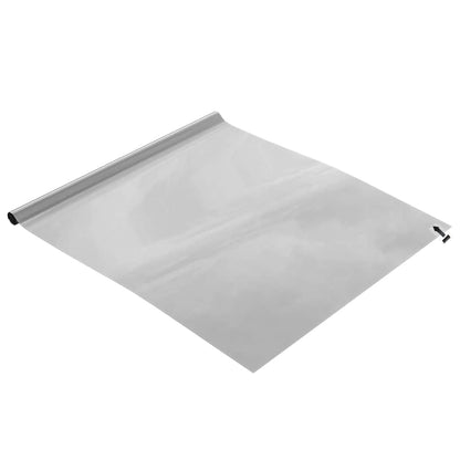 Pellicole Solari Statiche 3pz Effetto Riflettente Argento PVC | homemem39
