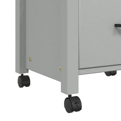 Carrello da Cucina MONZA 48x40x88,5 cm in Legno Massello di Pino