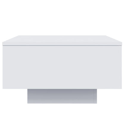 Tavolino da Salotto Bianco 55x55x31 cm in Legno Multistrato | homemem39