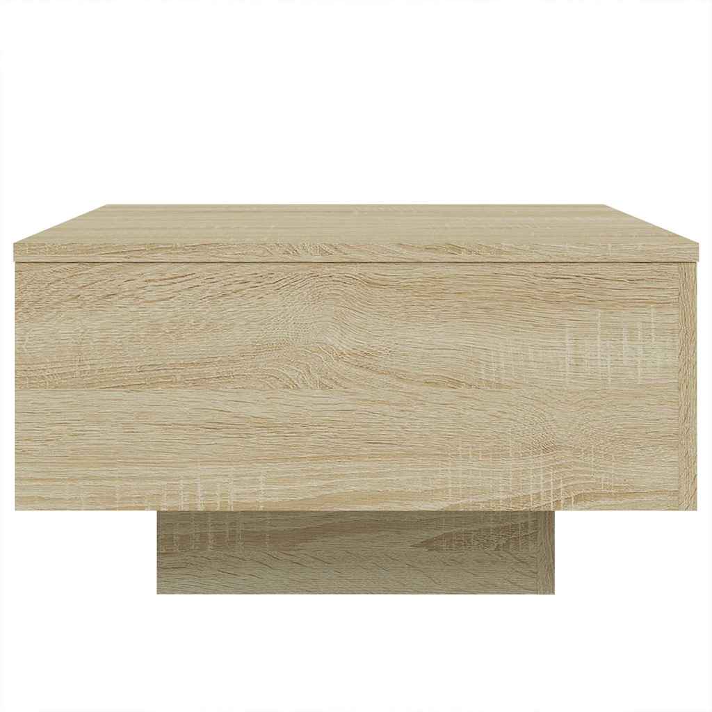 Tavolino da Salotto Rovere Sonoma 55x55x31 cm Legno Multistrato | homemem39