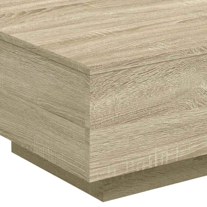 Tavolino da Salotto Rovere Sonoma 55x55x31 cm Legno Multistrato | homemem39