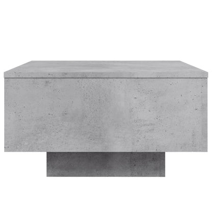 Tavolino da Salotto Grigio Cemento 55x55x31cm Legno Multistrato | homemem39