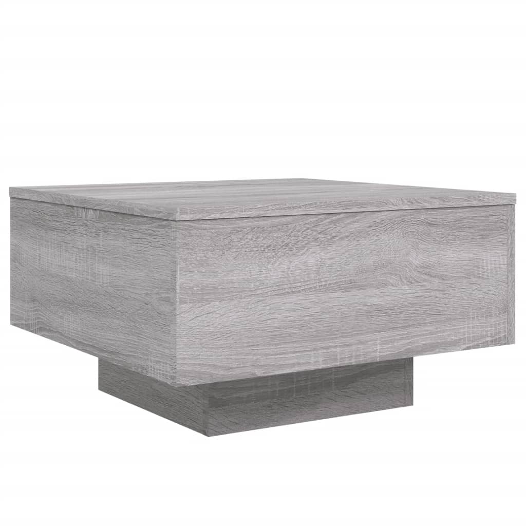 Tavolino da Salotto Grigio Sonoma 55x55x31 cm Legno Multistrato | homemem39
