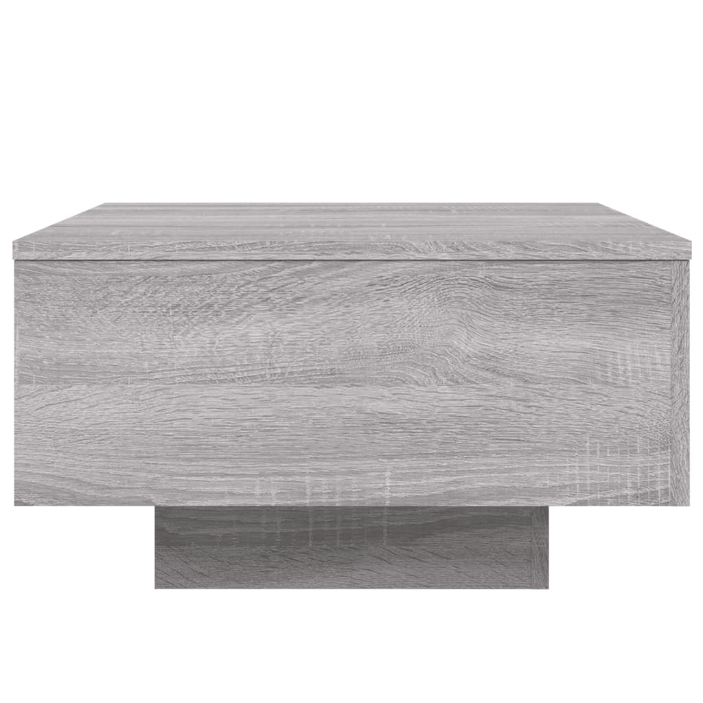 Tavolino da Salotto Grigio Sonoma 55x55x31 cm Legno Multistrato | homemem39