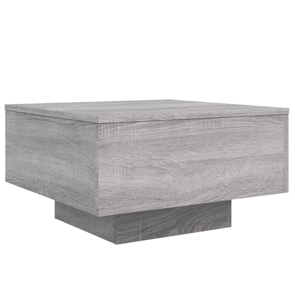Tavolino da Salotto Grigio Sonoma 55x55x31 cm Legno Multistrato | homemem39
