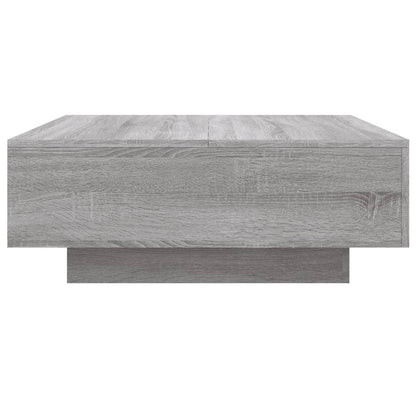 Tavolino da Salotto Grigio Sonoma 80x80x31 cm Legno Multistrato | homemem39
