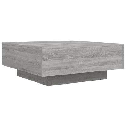 Tavolino da Salotto Grigio Sonoma 80x80x31 cm Legno Multistrato | homemem39