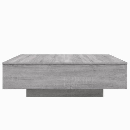 Tavolino Salotto Grigio Sonoma 100x100x31 cm Legno Multistrato | homemem39