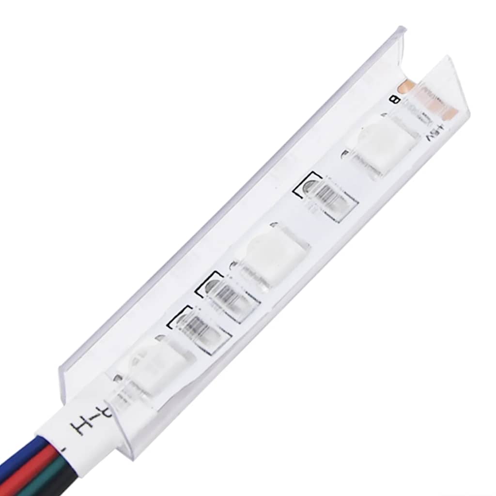 Armadietto con Luci LED Grigio Sonoma in Legno Multistrato