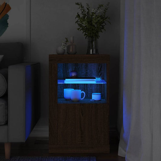 Armadietto con Luci LED in legno multistrato