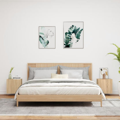 Mobili TV Muro 2pz Rovere Sonoma 40,5x30x40cm Legno Multistrato - homemem39