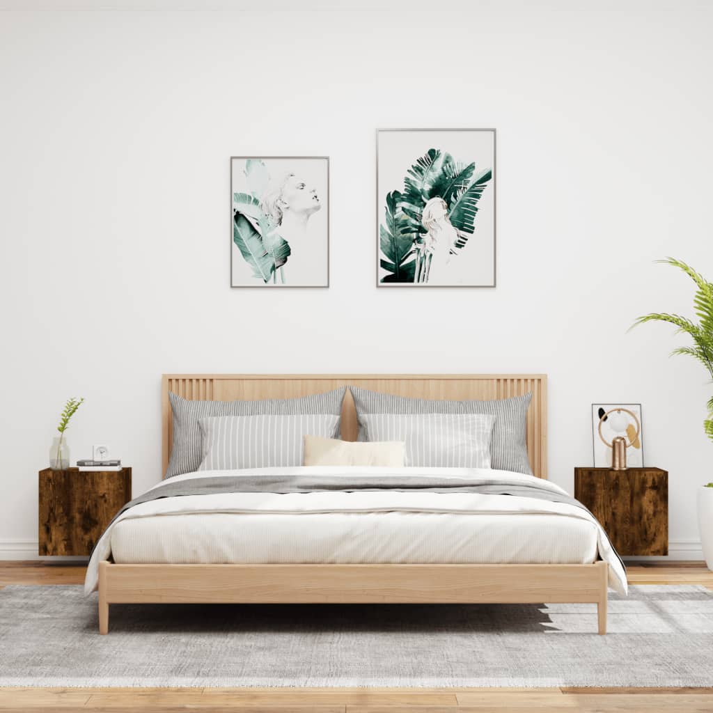 Mobili TV Parete 2pz legno multistrato