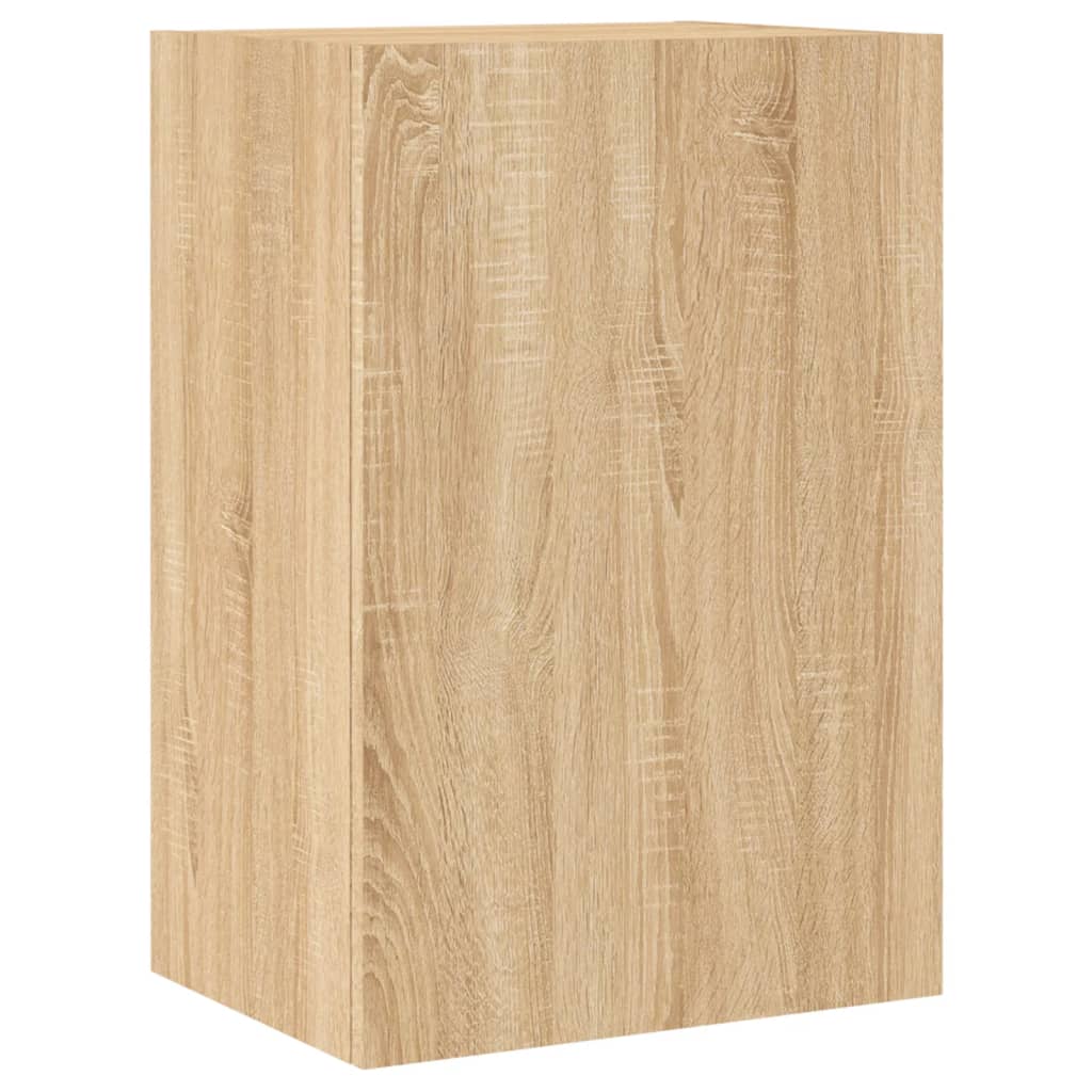 Mobile TV Parete Rovere Sonoma 40,5x30x60 cm Legno Multistrato | homemem39
