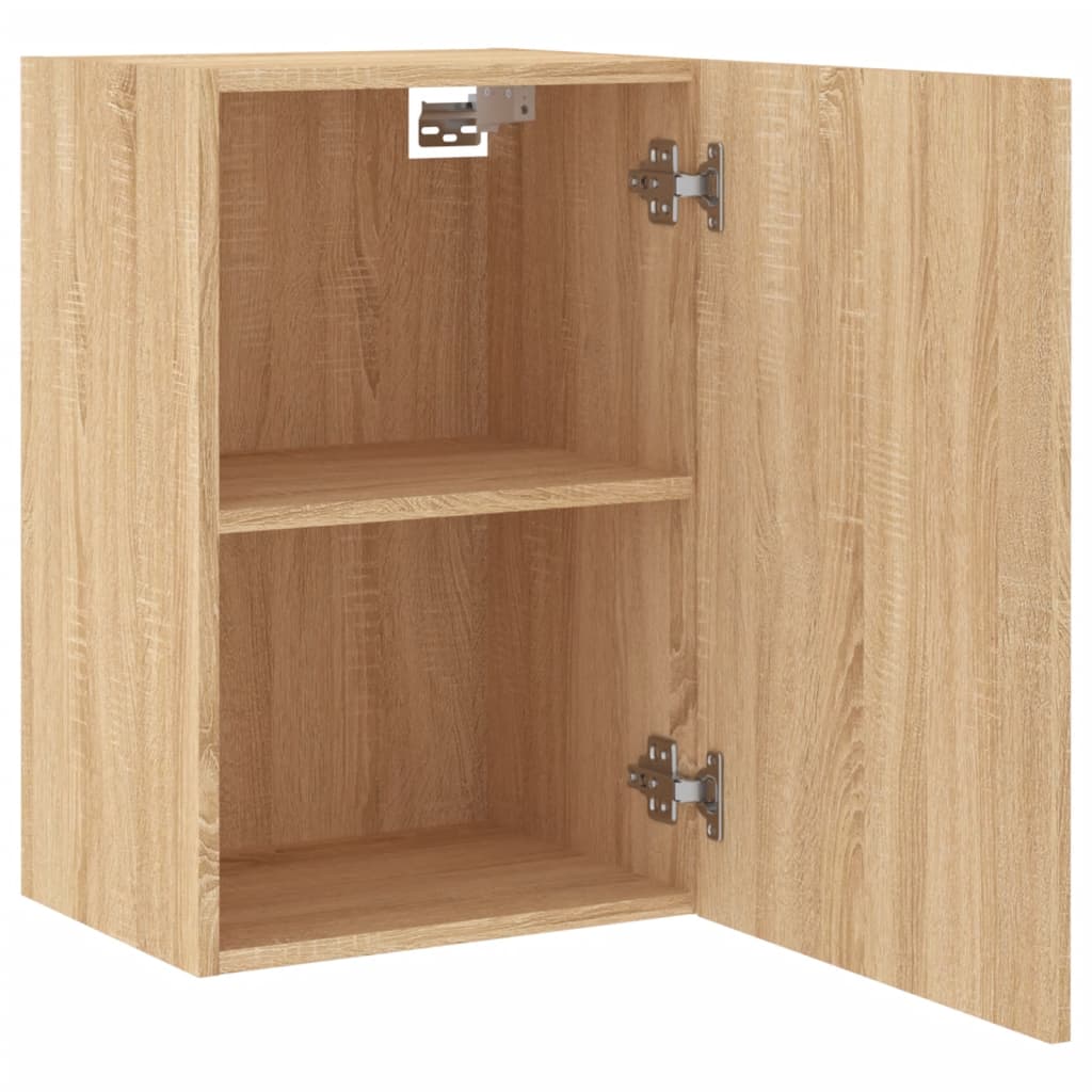 Mobile TV Parete Rovere Sonoma 40,5x30x60 cm Legno Multistrato | homemem39