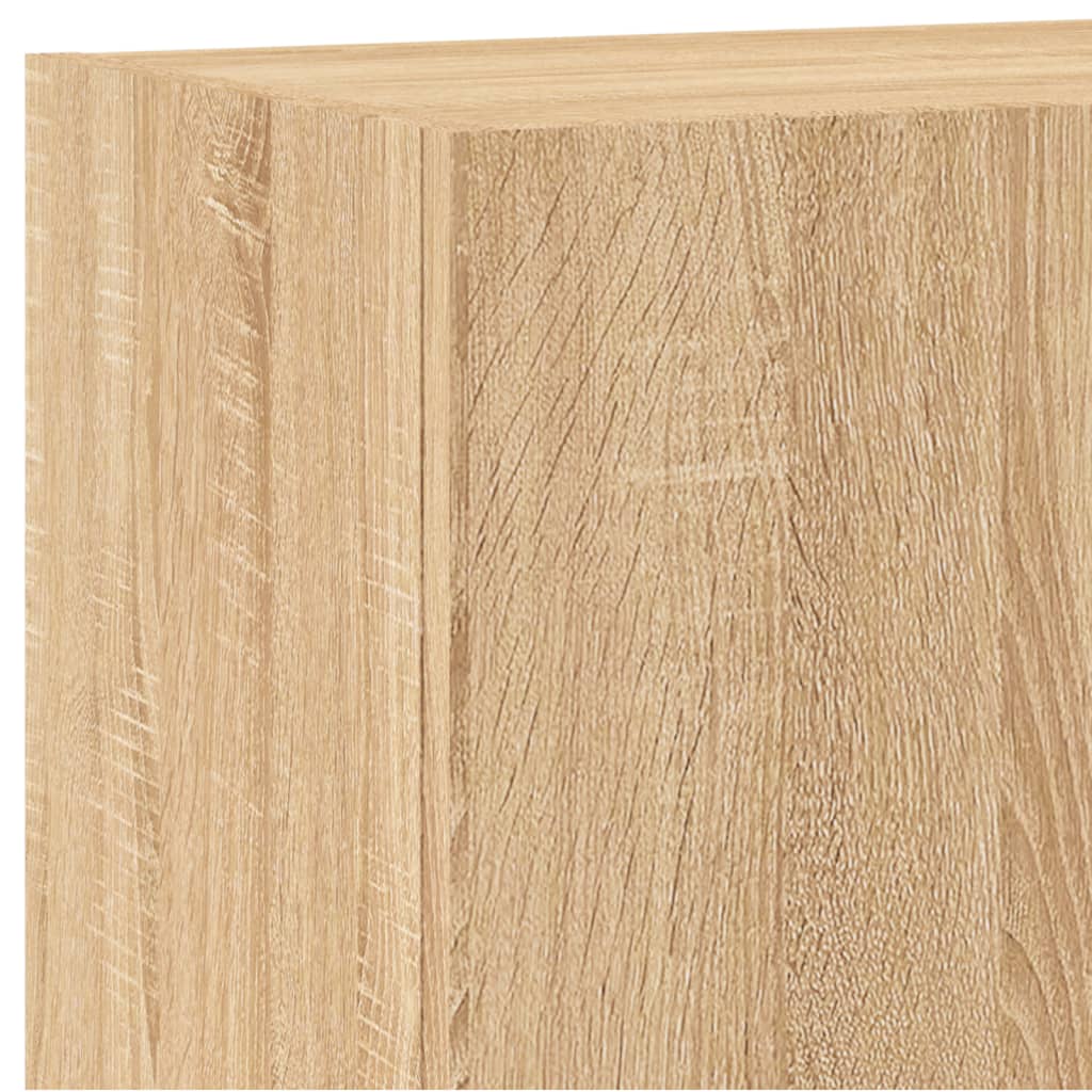 Mobile TV Parete Rovere Sonoma 40,5x30x60 cm Legno Multistrato | homemem39