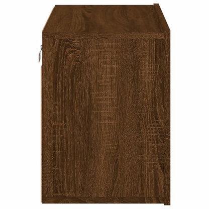 Mobile TV a Parete Rovere Marrone 60x30x41 cm - homemem39
