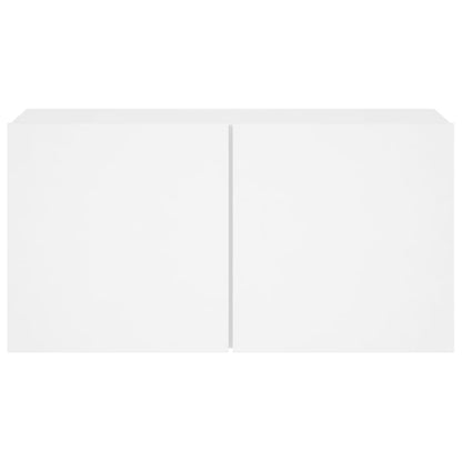 Mobile TV a Parete Bianco 80x30x41 cm