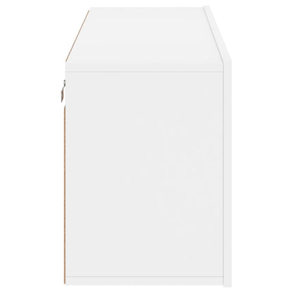 Mobile TV a Parete Bianco 100x30x41 cm