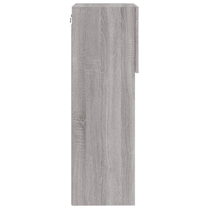 Mobili TV con Luci LED 2pz Grigio Sonoma 40,5x30x90 cm | homemem39