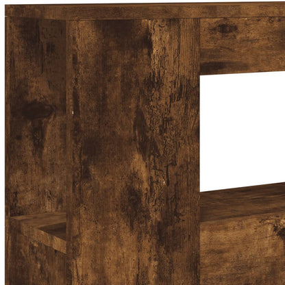 Testiera LED Rovere Fumo 100x18,5x103,5 cm Legno Multistrato - homemem39