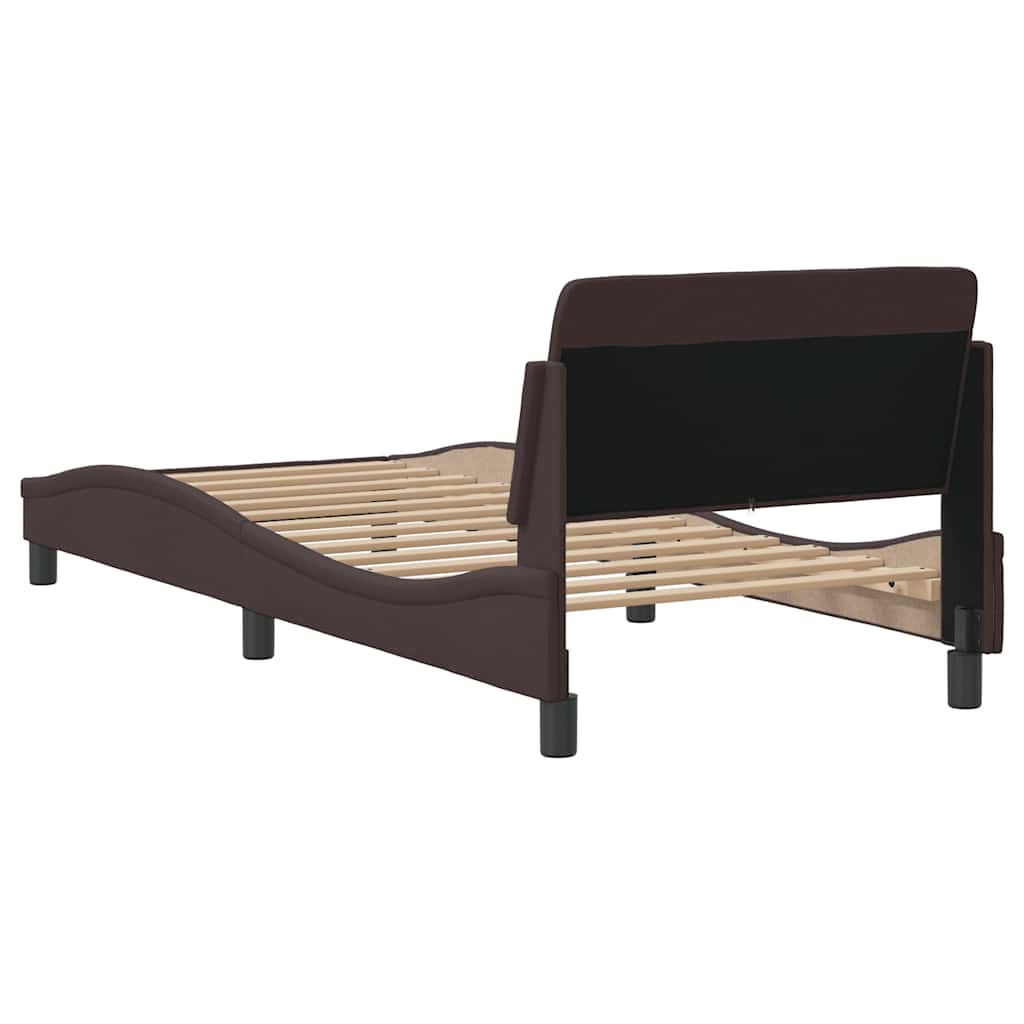 Giroletto Dover Marrone Scuro 90x190 cm Tessuto