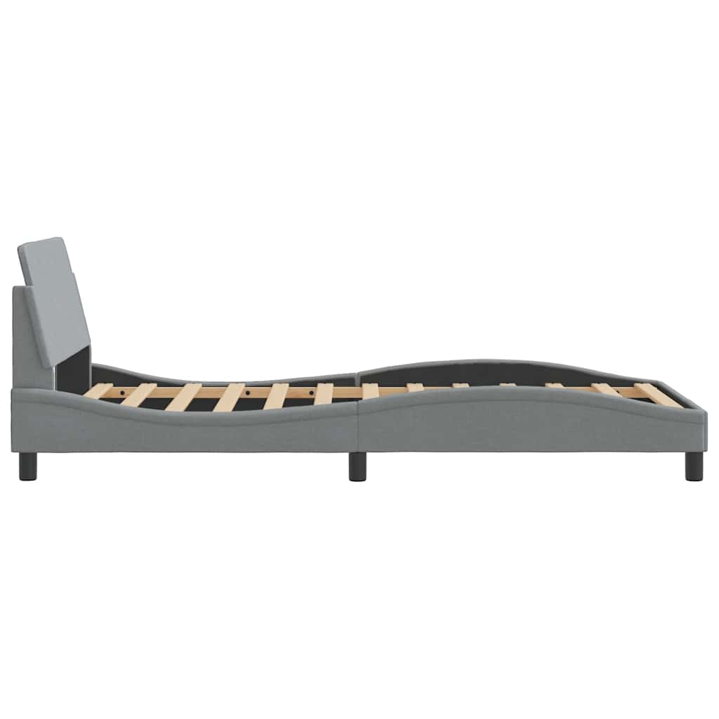 Giroletto Dover Grigio Chiaro 100x190 cm Tessuto | homemem39
