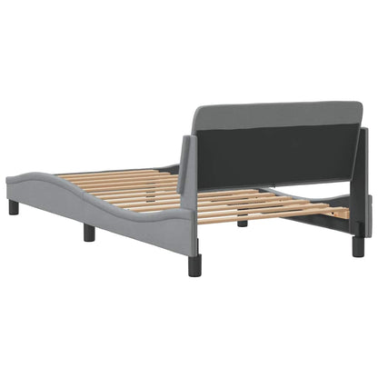 Giroletto Dover Grigio Chiaro 100x190 cm Tessuto | homemem39