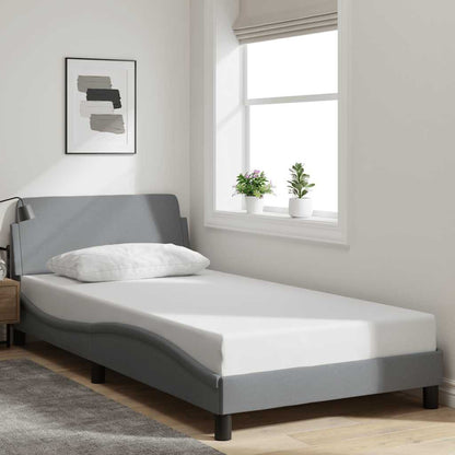 Giroletto Dover Grigio Chiaro 100x190 cm Tessuto | homemem39